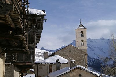 Saint Veran - Parc naturel régional du Queyras - Hautes Alpes - Provence Alpes Côte d'Azur - France