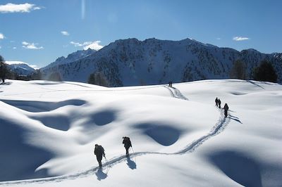 Découverte du ski de randonnée nordique dans le Queyras - France