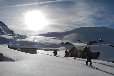 Randonnée à ski dans le Queyras - France