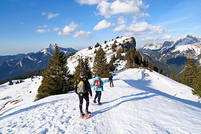 Voyage Traversée du parc de Chartreuse en raquettes 1