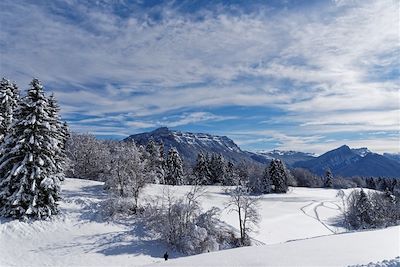 Raquette Alpes du Nord