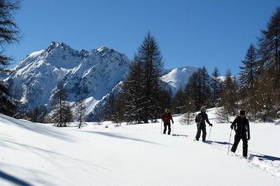 Traversée du massif des Ecrins en raquettes - Alpes du Sud - France