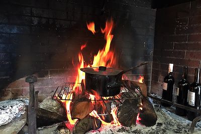 Cheminée de Larreix - France