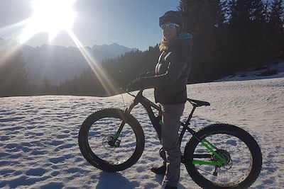 © Revalog - Fat bike - Sixt-Fer-à-Cheval - Haute-Savoie - France Fat bike - Sixt-Fer-à-Cheval - Haute-Savoie - France