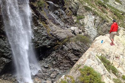 © Peter Gregor - Cascade de la Restonica - GR20 Nord - Corse - France Cascade de la Restonica - GR20 Nord - Corse - France