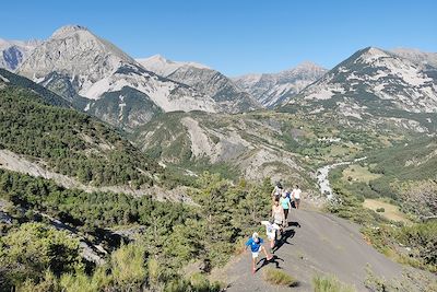 Randonnée en Haute Bléone - France