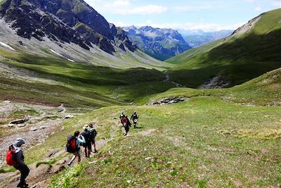 Pic du malrif et vallée de Cervières - Queyras - France