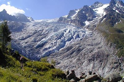 Le glacier de Trient - Massif du Mont-Blanc - France