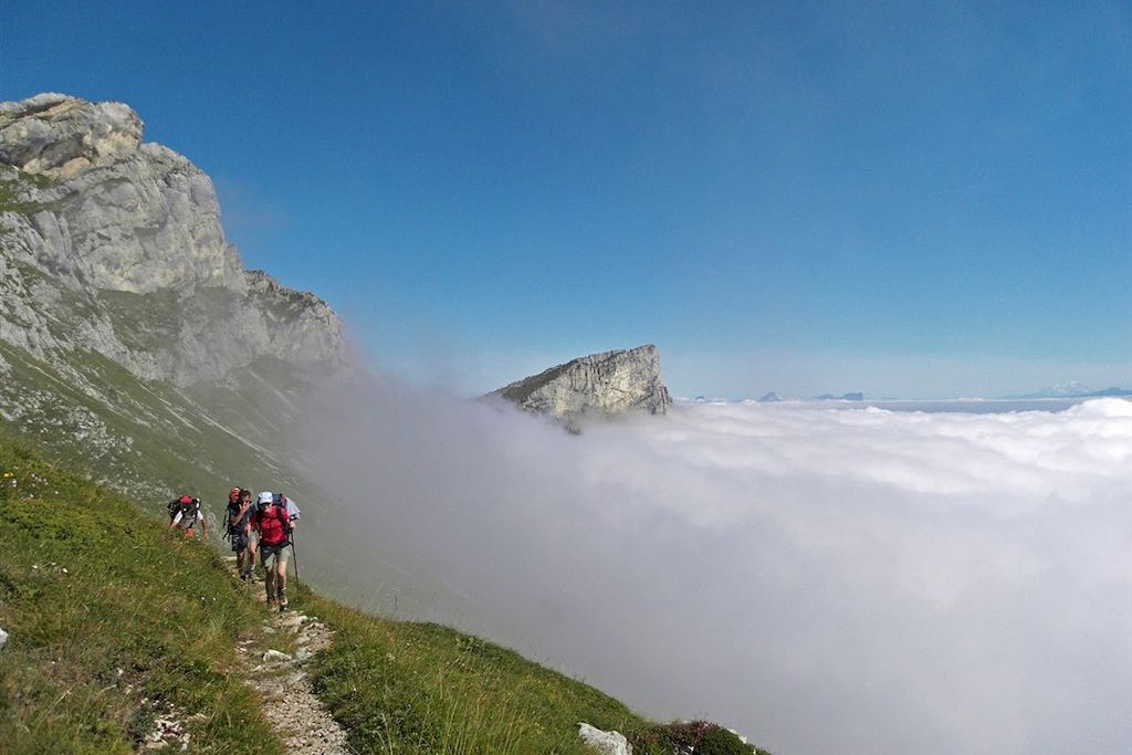 Voyage Mont Aiguille et falaises du Vercors 2