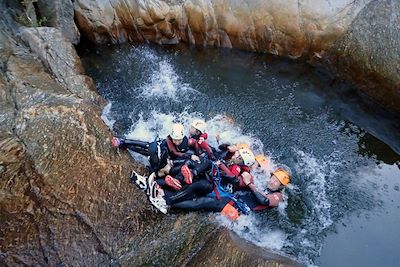 Canyoning - Massif du Caroux - Parc naturel du Haut-Languedoc - France