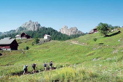 Nevache - Vallee de la Clarée - Alpes du Sud - France