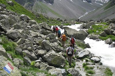 Randonnée dans le Massif des Ecrins - France