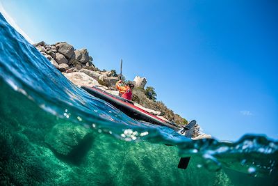 Kayak de mer en Corse - France
