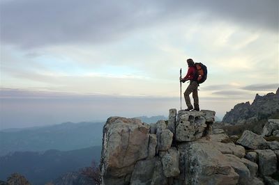 Sur le chemin de GR20 - Corse - France