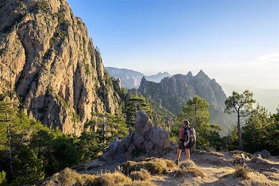 Les crêtes de la Punta di Ferriate - GR 20 - Corse du Sud - France