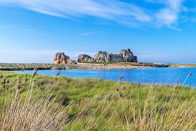 © Ian Dagnall / Alamy / Hemis - Le Gouffre du Castel-Meuru - Plougrescant - Bretagne - France Le Gouffre du Castel-Meuru - Plougrescant - Bretagne - France