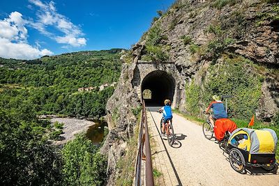 Tunnel de Rieutord - Dolce Via - Ardèche - France
