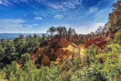 Le Colorado provençal - Lubéron - Provence-Alpes-Côte d'Azur - France