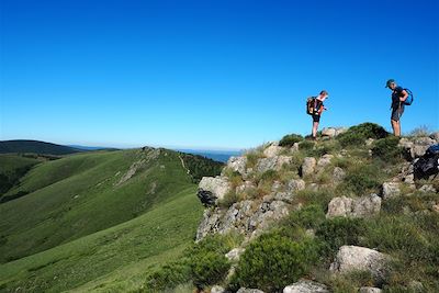 Randonnée en Ardèche - France