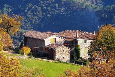 Randonnée en Ardèche - France