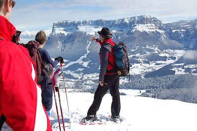 © Jean-Luc Letellier - Raquettes - Chartreuse - France Raquettes - Chartreuse - France