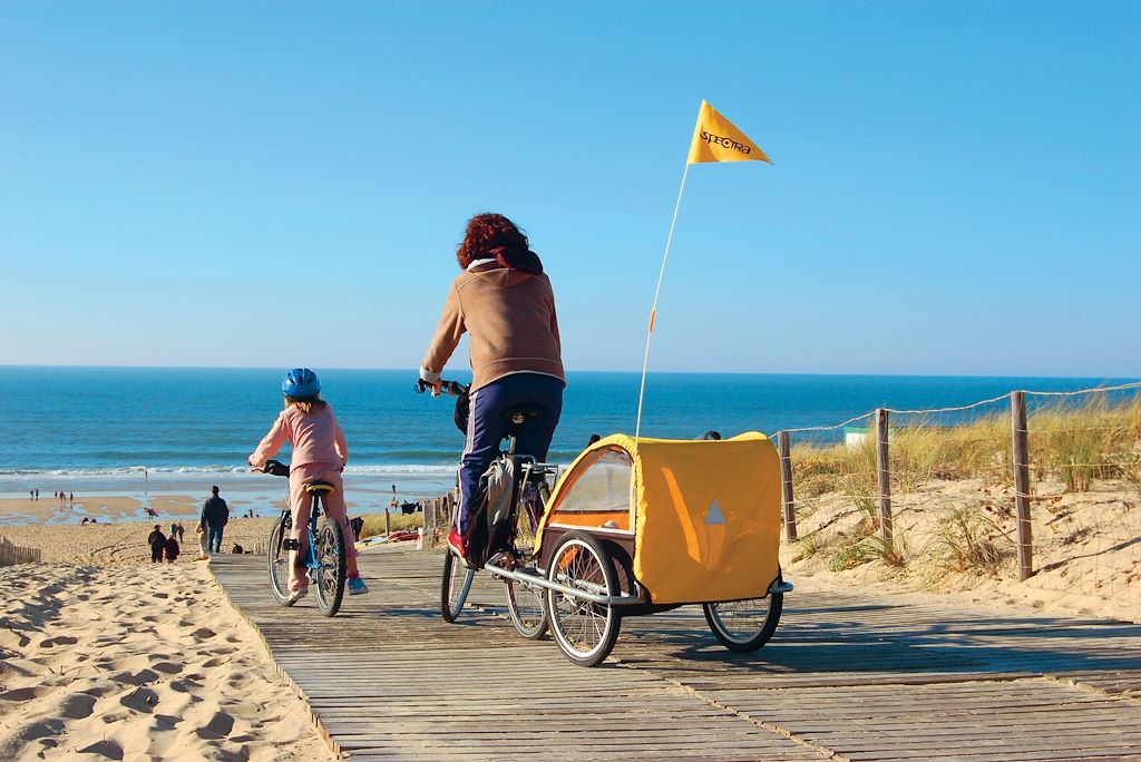 Image Bassin d'Arcachon à vélo - Dune du Pilat - Le Cap Ferret à vélo