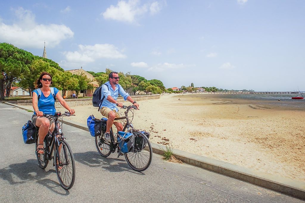 Image Bassin d'Arcachon à vélo - Dune du Pilat - Le Cap Ferret à vélo