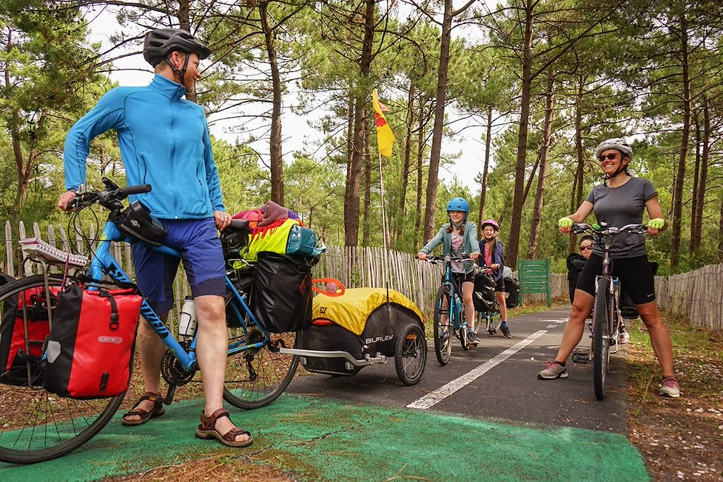 Image Bassin d'Arcachon à vélo - Dune du Pilat - Le Cap Ferret à vélo