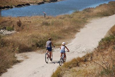 Balade à Vélo sur l''Île de Noirmoutier - France