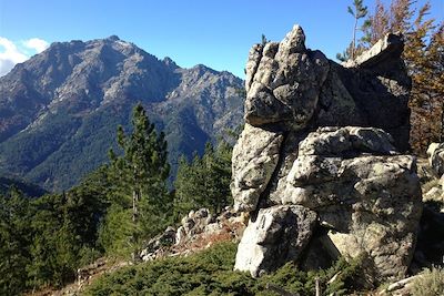 Sur le chemin de GR20 - Corse - France 