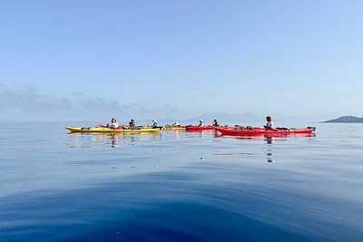 Kayak de mer en Corse - France