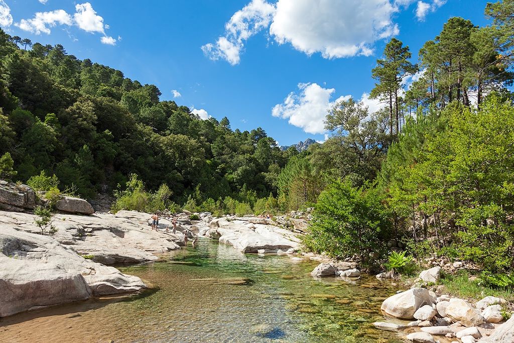 Piscine naturelle - Environs de Sainte-Lucie - Corse