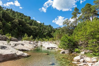 Piscine naturelle - Environs de Sainte-Lucie - Corse