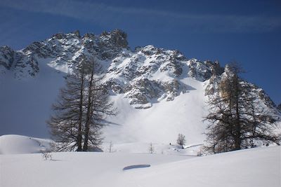 Près de Névache dans la vallée de la Clarée - France