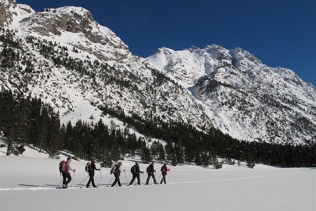 Voyage Névache et Val Clarée, raquette bien-être
