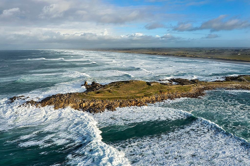Image La pointe du Raz à vélo - Baie de Douarnenez - Pays Bigouden