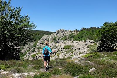 Randonnée dans le massif du Caroux - France