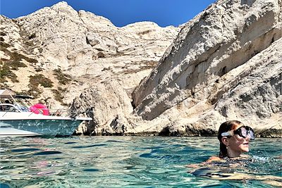 Snorkeling dans les Calanques - France