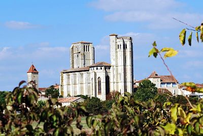 © Collection Tourisme Gers/OT La Romieu - La collégiale de La Romieu - Gers - Sud-Ouest - France La collégiale de La Romieu - Gers - Sud-Ouest - France