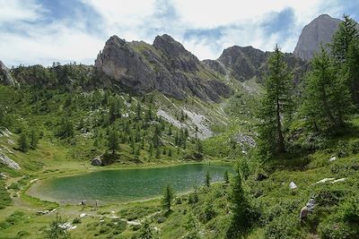 Lac d'altitude - Val Maira - Piémont - Italie