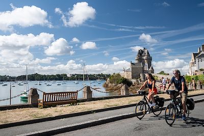 A vélo à Saint-Malo - Bretagne - France