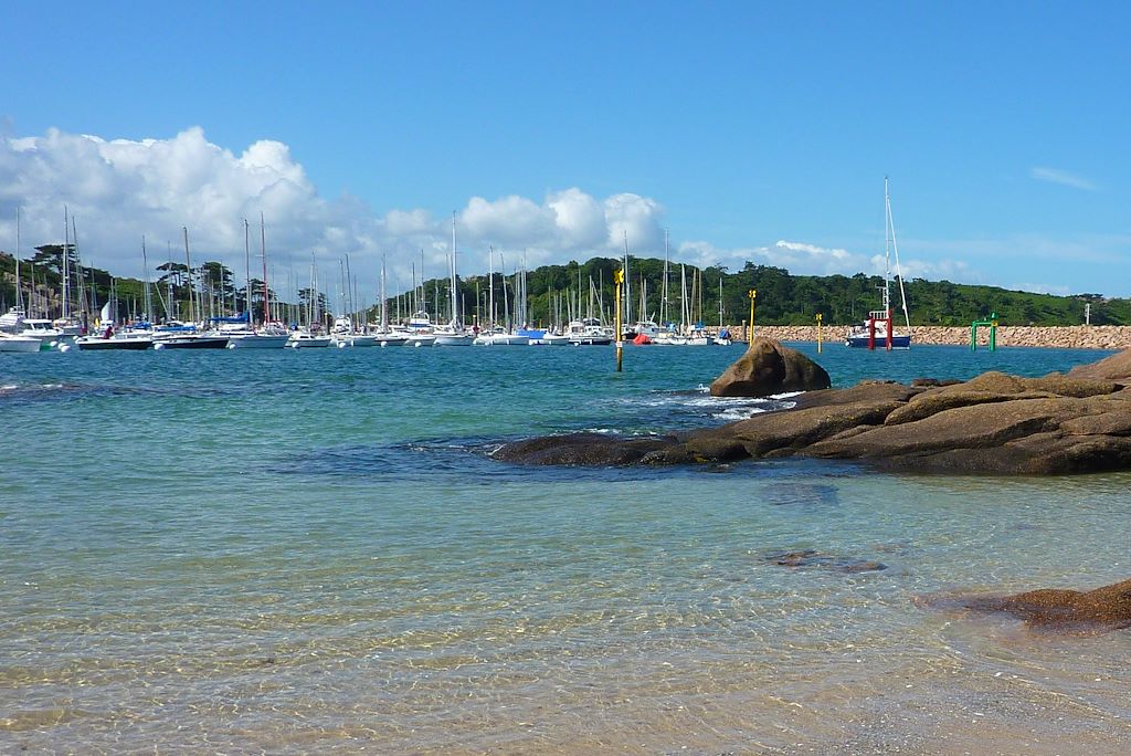 Image Perros-Guirec à vélo - Côtes-d'Armor à vélo - Excursion île de Bréhat