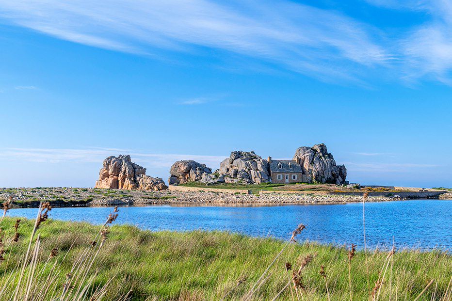 Image Perros-Guirec à vélo - Côtes-d'Armor à vélo - Excursion île de Bréhat