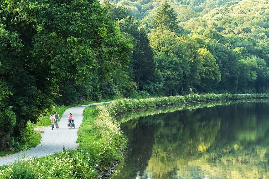 Image Morbihan à vélo - Canal de Pontivy à Redon à vélo - Voies vertes à vélo