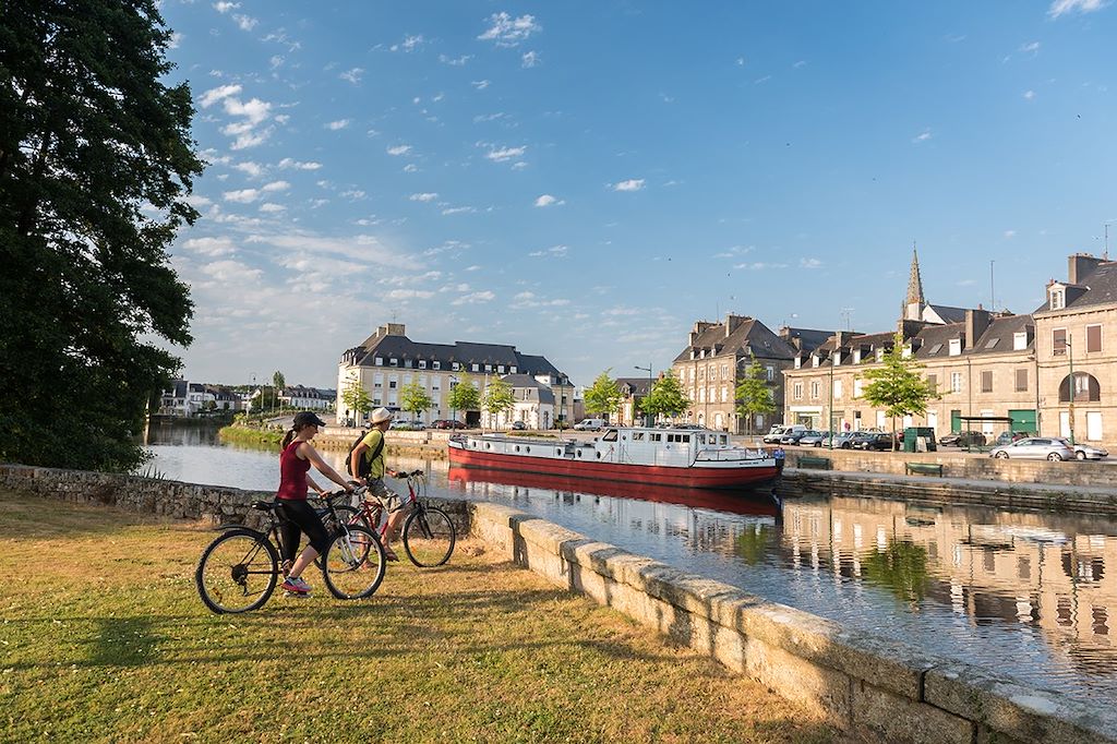 Image Morbihan à vélo - Canal de Pontivy à Redon à vélo - Voies vertes à vélo