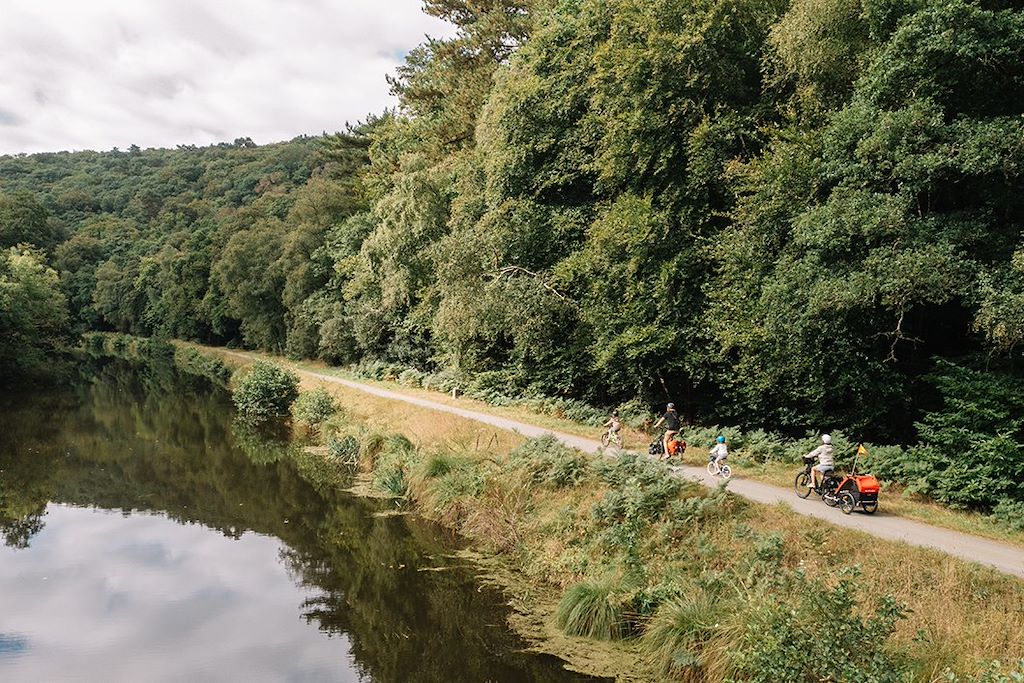 Image Morbihan à vélo - Canal de Pontivy à Redon à vélo - Voies vertes à vélo