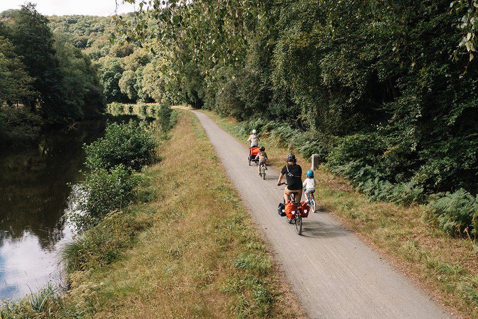 Image Morbihan à vélo - Canal de Pontivy à Redon à vélo - Voies vertes à vélo