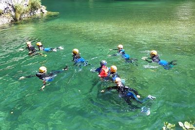 Canyoning dans les Cévennes - France