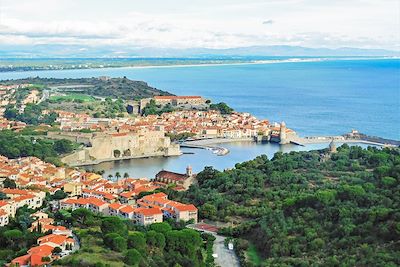© Maël Moisan - Vue sur Collioure - Pyrénées-Orientales - France Vue sur Collioure - Pyrénées-Orientales - France