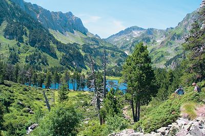 Randonnée dans le parc des Pyrénées catalanes